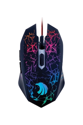 Polosmart PGM25 Kablolu Gaming Mouse & Mouse Pad Kırmızı