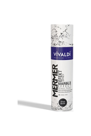 Mermer Efekt Sprey Boya 200ml Siyah