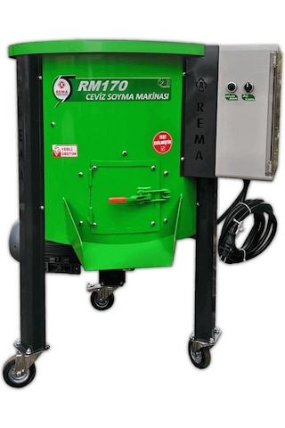 Rema Rm170 Devir Ayarlı Ceviz Soyma Makinesi 90Kg/170L 220V