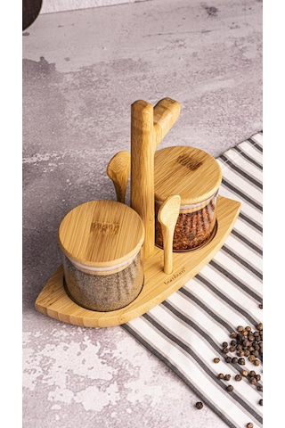 Bambum Nirvana 7 Parça Baharat Seti B5289 Krem