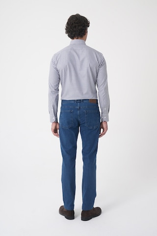 Bisse Erkek 5 Cepli Yıkamalı Jean Denim Pantolon Açık Lacivert Pnj25k25202 38 A.lacivert