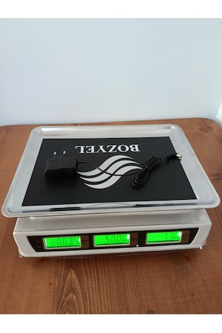 40 Kg Terazi-çift Taraf Ekran-uzun Şarj Süresi-fiyat Hesaplamalı