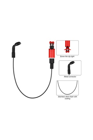 Yifomall Coonor Jy-sw-26 Yeşil Çekim Göstergesi - Çelik Malzeme, 22cm Zincir Uzunluğu, Balık Tutma Alarmı