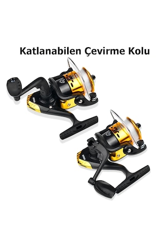 Monozone Ak200 20 Lik Misinalı Olta Makinası 5 Bilyeli Olta Makar
