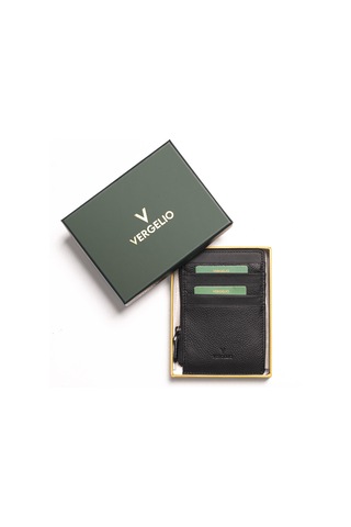 Black Cüzdan & Kartlık Kadın Diğer 864 Vergelio Flother Wallet Card Holder Siyah