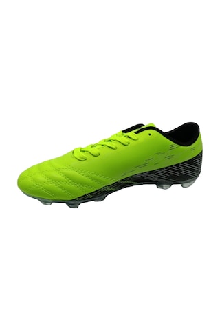 Jump 28221 Erkek Neon Yeşil - Siyah Çim Krampon Futbol Ayakkabısı Yeşil