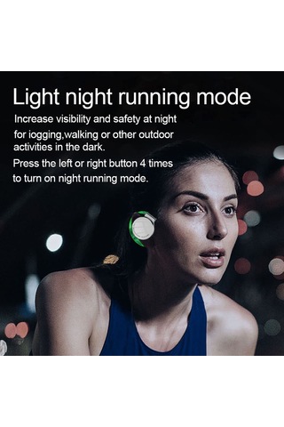 Geeksen F2 Spor Kulaklıkları: Bt 5.2, Döner Kulak Kanca, Enc Gürültü Engelleme, 50 Saat Çalma Süresi, Şarj Kutusu - Beyaz