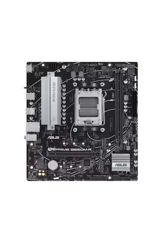Asus Prıme B650m-r Ddr5 7200mhz 1xhdmı 2xm.2 Usb3.2 Matx Am5 Amd Am5 9000/8000/7000 Serileri İle Uy