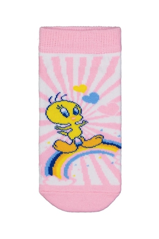 Tweety 2-12 Yaş Kız Patik Çorap - Standart 6-7 Yaş Standart