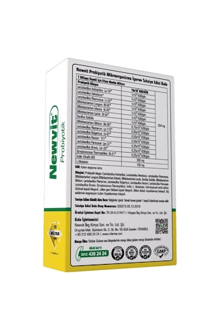 Lexroo Rc Farma Newvit Probiyotik 30 Kapsül