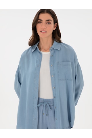 Pierre Cardin Kadın Mavi Gömlek Jean 50306750-vr036 Mavi