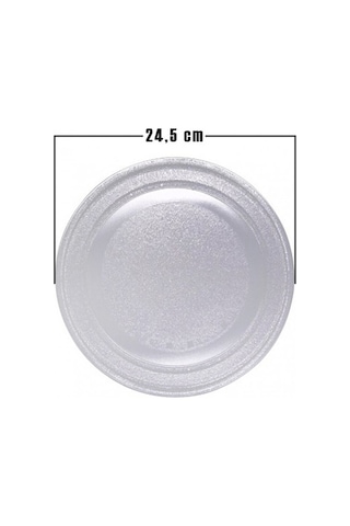 Vestel - Regal Uyumlu Mikrodalga Fırın Cam Tepsi 24.5 Cm