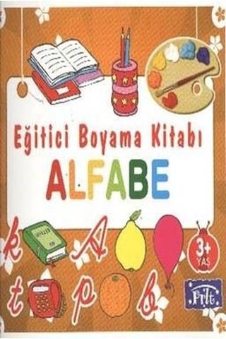 Eğitici Boyama Kitabı-Alfabe- Parıltı Yayınları