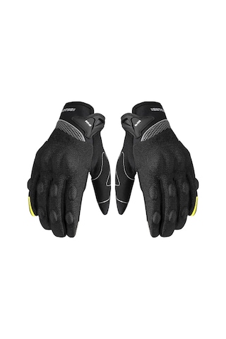 Fortunelane Bsddp Rh-a0131 Siyah Xxl Motor Güvenlik Eldiveni: Kaymaz, Dokunmatik Ekran, Darbe Emici Ve Reflektif Tasarım - Mevsim