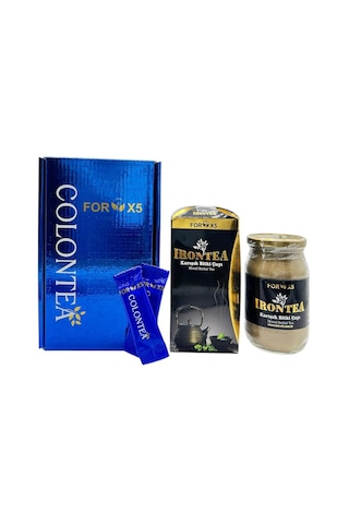 Forx5 bitkisel Toz Karışım-2 Li Set
