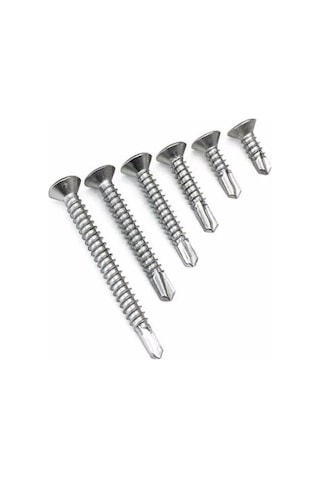  Yhb Sac Vidası Matkap Uçlu Vida Akıllı Vida 100 Adet  3,9 x 13 MM