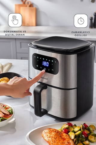 Homend Airfrday 2303H 4.2 L Dokunmatik Ekran Fritöz