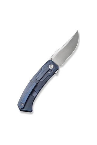 We Knife Shuddan Titanium Blue Kamp Çakı Mavi
