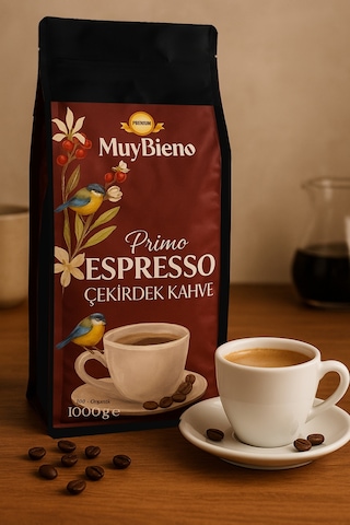 Premium Primo Espresso 1000 Gr Çekirdek Kahve Çekirdek Kahve