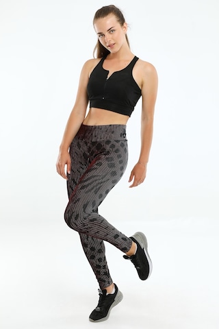 Maraton Sportswear Slimfit Kadın Basic Kırmızı Tayt 20491-kırmızı