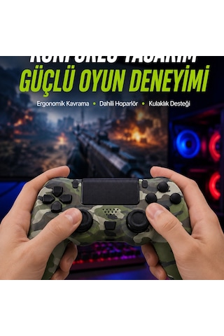 Dahili Hoparlör Ve Kulaklık Girişli Oyun Kolu Kişisel Ve Ortak Ses Deneyimi 89134934