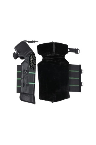 Motosiklet Deri Bacak Koruyucu Suya Dayanıklı Silikon Diz Korumalı Soğuk Geçirmez Motor Diz Koruyucu