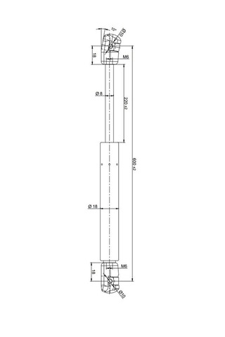 Fiat Fiorino 2007-2024 Uyumlu Sağ + Sol Takım Bagaj Amortisörü Piston 2 Adet 600mm 1354844080 Bagaj Amortisörü