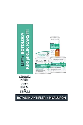 Diadermine Lift+ Botology   Serum 30 Ml + Gündüz Kremi 50 Ml + Gece Kremi 50 Ml