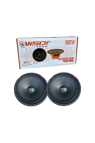 20 Cm 900w Visortech Md-8 100 Rms Midrange