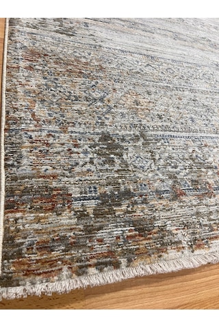 Aris Halı Retro Serisi 7104-multi Vintage Eskitme Desenli Salon Oturma Odası Halısı Çok Renkli