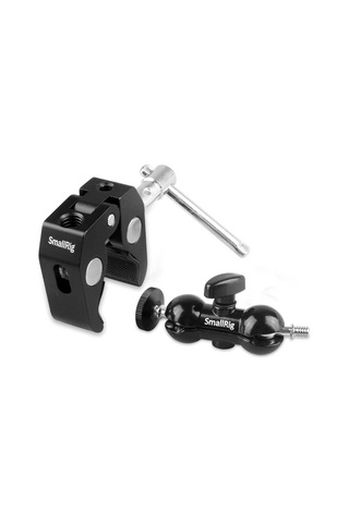 Smallrig 1138b Çift Bilyalı Ve 1/4'' Vidalı Süper Kelepçe