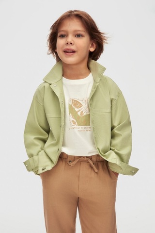 Xo Kids Erkek Çocuk Ceket 4-8 Yaş 48513 Yeşil