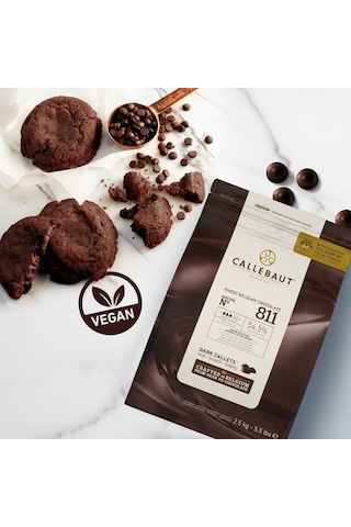 Callebaut 811 Bitter Drop Çikolata 2,5 Kg