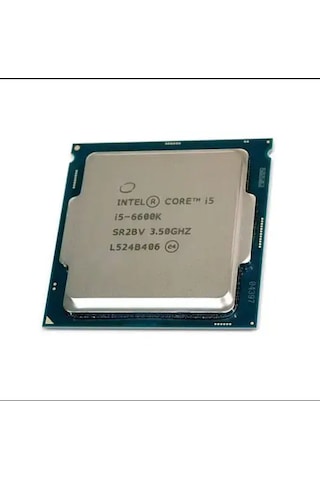 Intel Core İ5-6600k Dört Çekirdek 3.50 Ghz İşlemci Tray
