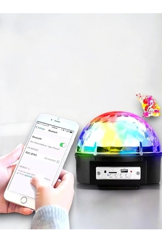 Disko Topu Çok Renkli