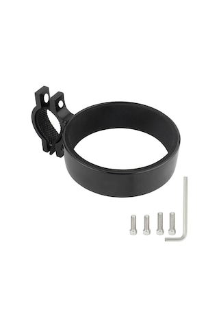 Ximistore9 Alüminyum Bisiklet Bardak Tutucu, 18-33mm Çubuklar İçin, Siyah, 2 Adet Cıvata Ve M5 Anahtar İle