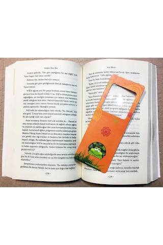 Büyüteçli Kitap Ayracı - 4 Defa Büyütür Salyangoz
