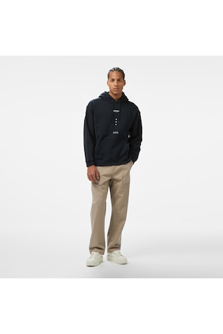 Converse Loose Fit Erkek Siyah Hoodie