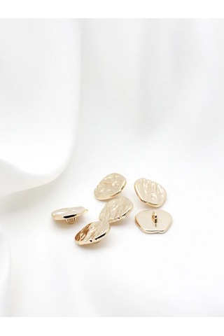 The New Button 13 Mm Ayaklı Metal Düğmeler, 6 Adet 366714346