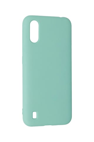 Zengemtx Newface Samsung Uyumlu Galaxy A01 Kılıf Nano İçi Kadife Silikon - Turkuaz