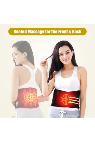 Leezsing Kadınlar İçin Adet Isıtma Pedi Alt Sırt Ağrısı Kadınlar Ve Erkekler İçin Isıtmalı Bel Kemeri Bel Omurgası Artrit Gerilmeler Burkulmalar 3 Is-607 Çok Renkli