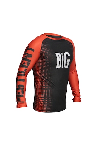 Dosmai Dijital Baskılı Uzun Kollu Long Sleeve Rashguard Rg052 Kırmızı