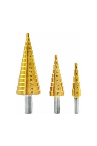 Cmc 3 Pcs Kademeli Matkap Ucu Seti Cmc6590