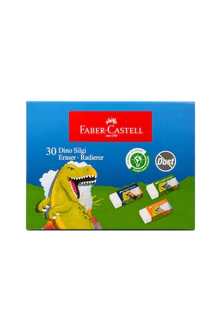 Faber Castell Dino Desenli Silgi 6 Adet