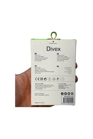 Divex Type-c To Type-c 20w 3a Hızlı Şarj Ve Veri Transfer Kablosu Dc-147