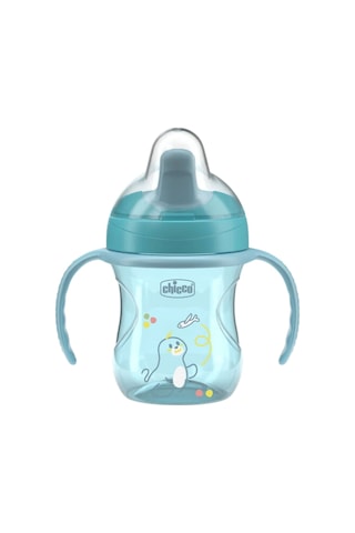 Chicco Yarı Yumuşak Uçlu Bardak Erkek Mavi