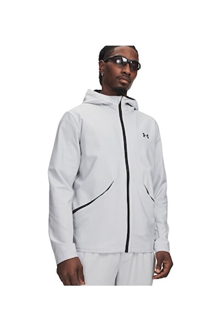 Under Armour Ua Unstoppable Woven Jacket Erkek Günlük Ceket 6014621-014 Gri Gri
