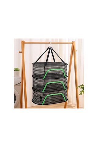 Kurutma Ağı, Asılabilir Ve Pratik Kullanım İçin, Fileli Tasarım 40 x 19