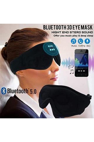 Lemestar Bluetooth Uyku Maskesi Ve Kulaklık Seti - Rahat Uyku Ve Meditasyon İçin Hıfı Ses Kalitesi