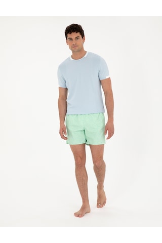 Pierre Cardin Erkek Fıstık Deniz Şortu 50289579-vr087 Açık Yeşil